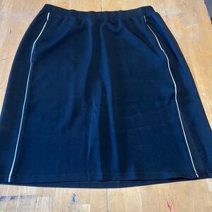 Offline by aerie midi athleisure slit skirt